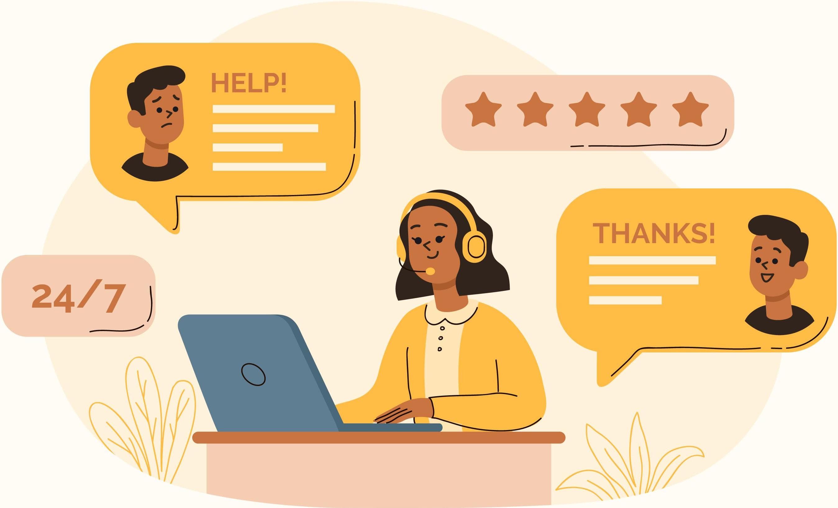 landing page illustration